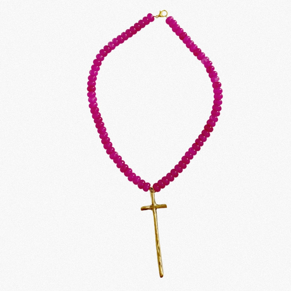 Pink Sunday Morning Necklace