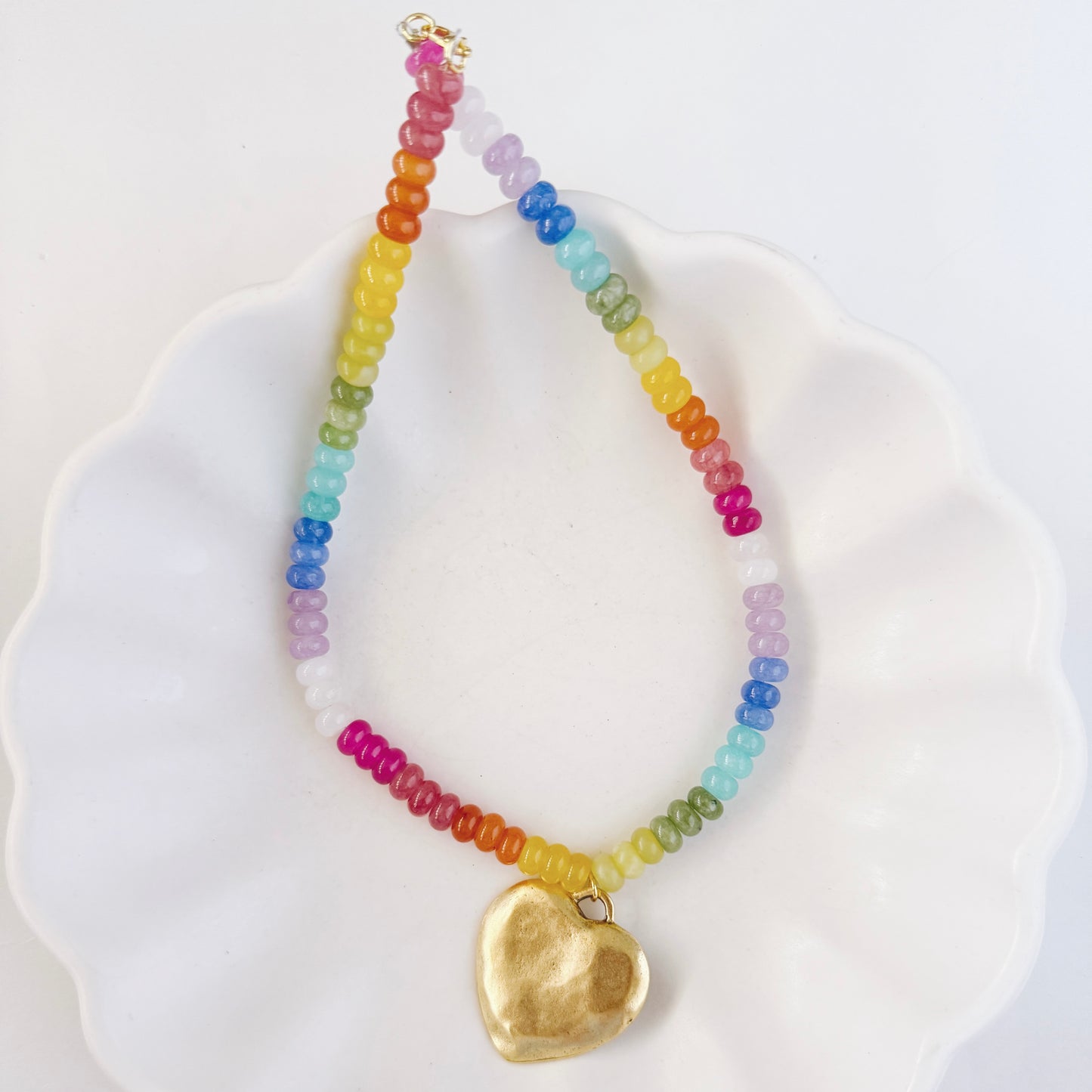 Candy Crush Heart Necklace