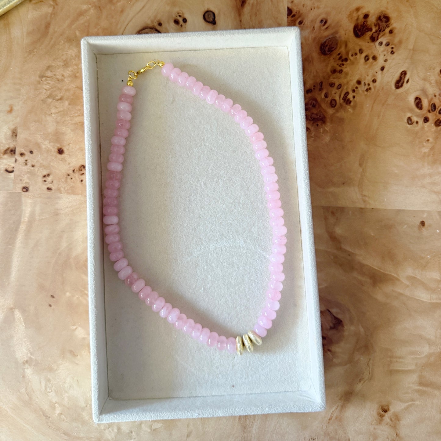 The Pink Poppy Necklace