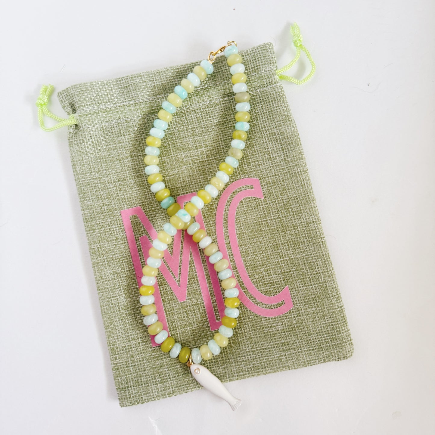 Coastal Crush Fish Necklace