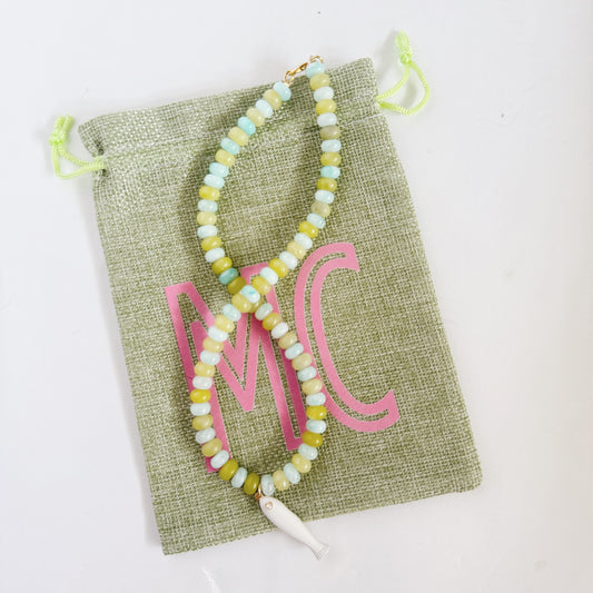 Coastal Crush Fish Necklace
