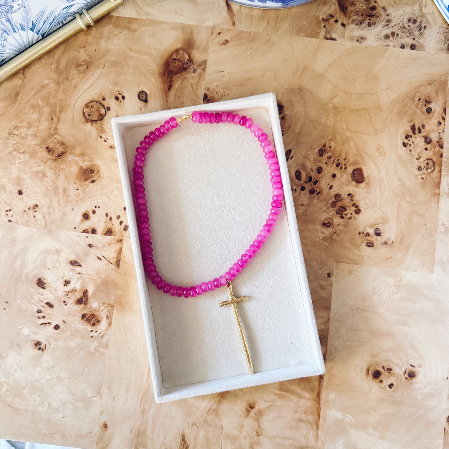 Pink Sunday Morning Necklace