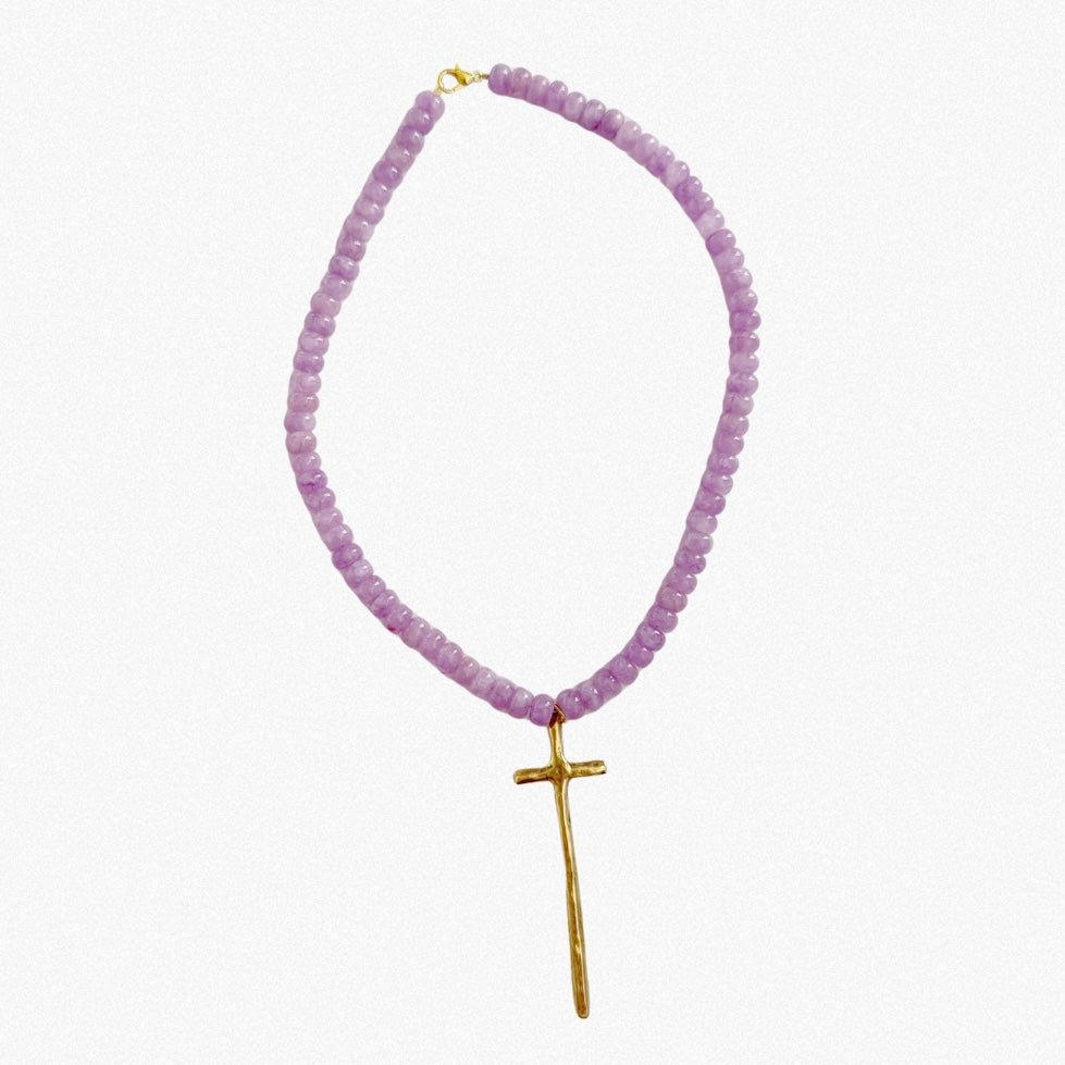 Lilac Sunday Morning Necklace