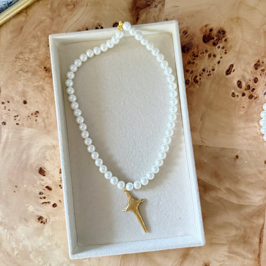 WS Signature Cross Necklace