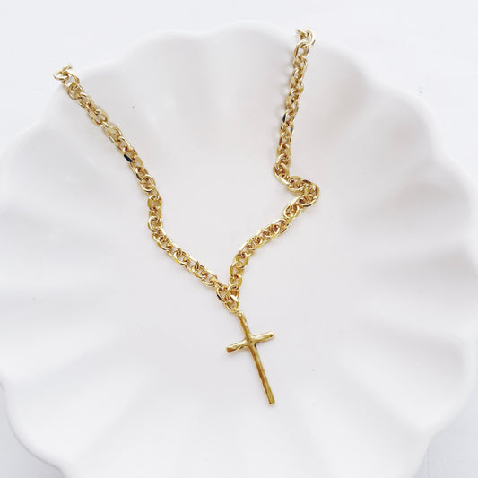 The Everyday Signature Cross Necklace