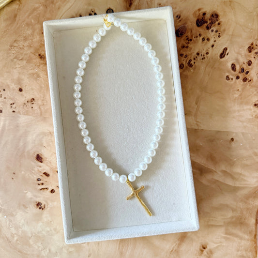 WS Signature Cross Necklace