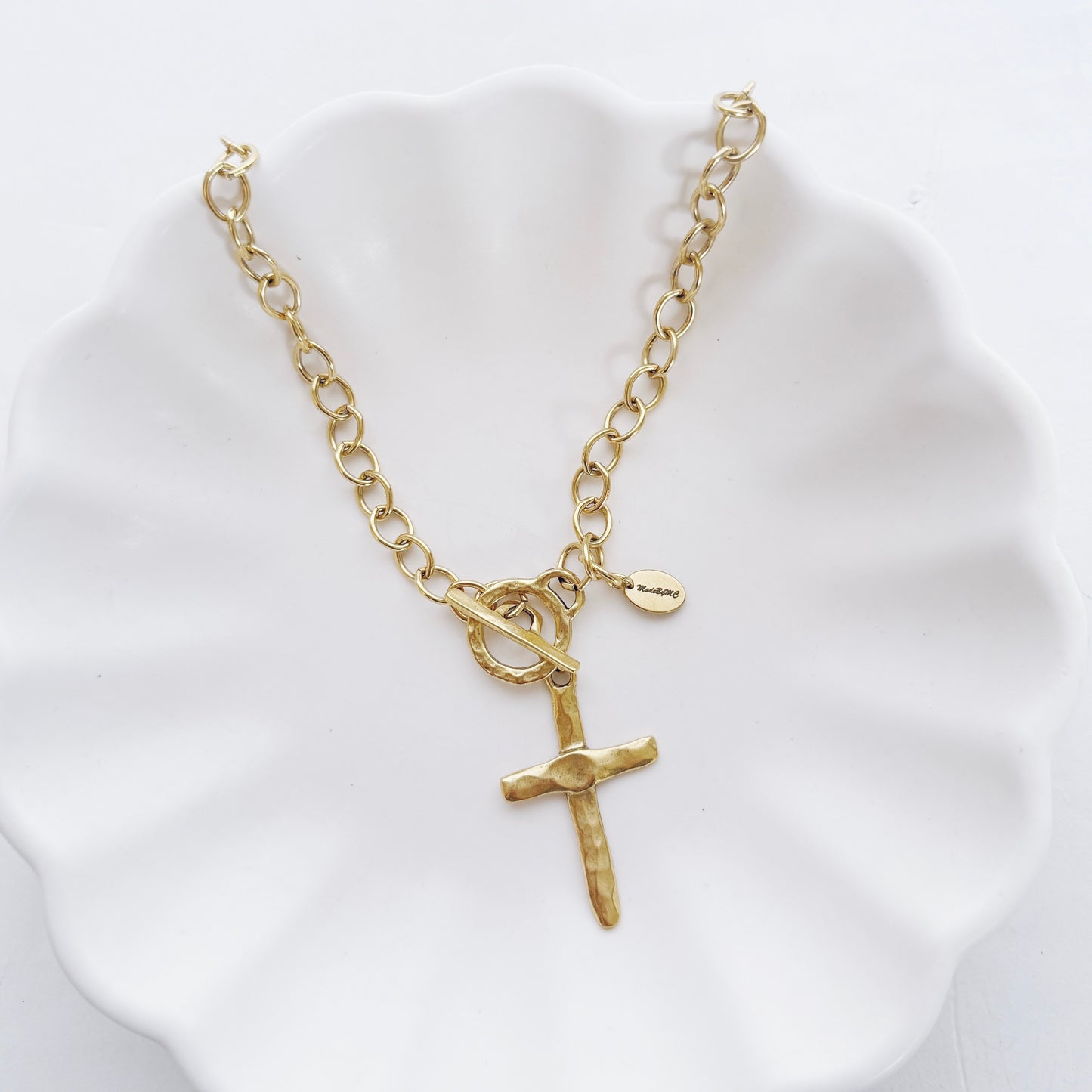 The Toggle Signature Cross Necklace