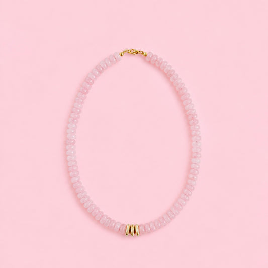 The Pink Poppy Necklace